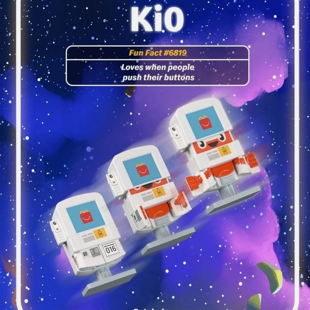 McDonald's Happy Meal Changeables Order Kiosk Ki0 #13 New